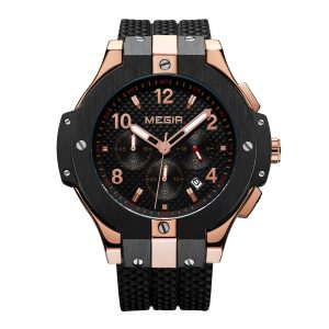Megir Night Dweller Rose Gold Black