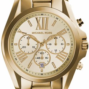 Michael Kors Damklocka MK5605 Bradshaw Guldtonad/Gulguldtonat stål
