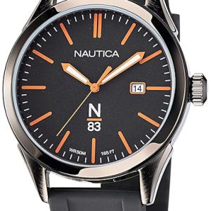 Nautica Herrklocka NAPHBF119 N83 Svart/Gummi ⌀40 mm