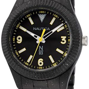 Nautica Herrklocka NAPMBF202 N83 Svart/Resinplast ⌀41 mm