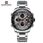 naviforce global force steel grey