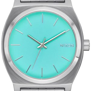 Nixon Damklocka A045-2084 The Time Teller Turkos/Stål ⌀37 mm