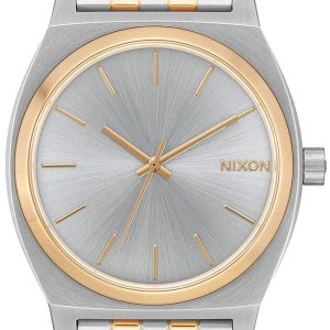 Nixon Damklocka A0451921-00 Silverfärgad/Gulguldtonat stål ⌀37 mm