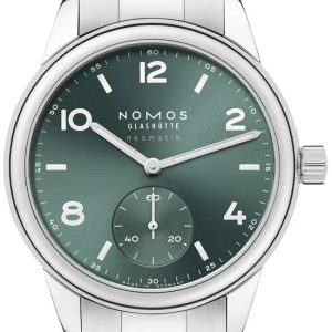 Nomos Glashütte Herrklocka N-746 Club Sport Neomatik Grön/Stål