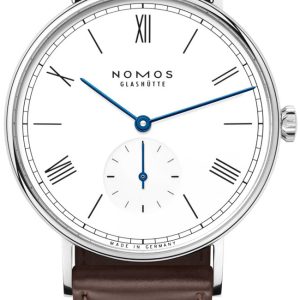 Nomos Glashütte N-236 Ludwig Vit/Läder ⌀37.5 mm