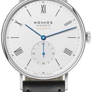 Nomos Glashütte N-250 Ludwig Vit/Läder ⌀38.5 mm