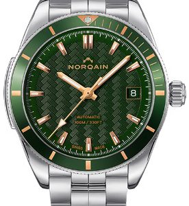 Norqain Damklocka N1800A84GA/E183/182S Adventure Grön/Stål ⌀37 mm
