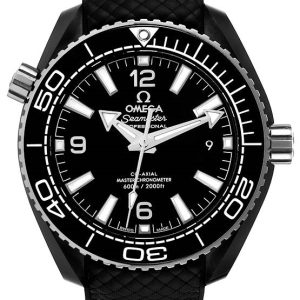 Omega 215.92.40.20.01.001 Seamaster Planet Ocean 600M Svart/Gummi