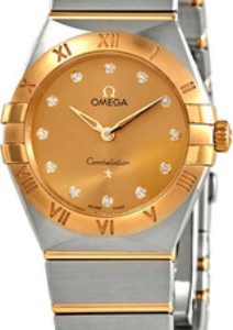 Omega Damklocka 131.20.28.60.58.001 Constellation Quartz 28Mm Guld/18
