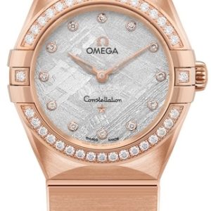 Omega Damklocka 131.55.28.60.99.005 Constellation Quartz 28mm Grå/18