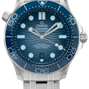 Omega Herrklocka 210.30.42.20.03.003 Seamaster Diver 300m Blå/Stål