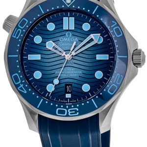 Omega Herrklocka 210.32.42.20.03.002 Seamaster Diver 300m Blå/Gummi