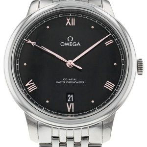 Omega Herrklocka 434.10.40.20.01.001 De Ville Prestige Svart/Stål