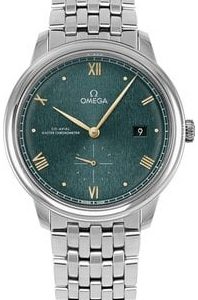 Omega Herrklocka 434.10.41.20.10.001 De Ville Prestige Grön/Stål