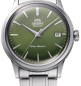 Orient Herrklocka RA-AC0M09E30B Bambino Grön/Stål ⌀38.4 mm