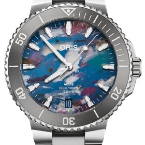 Oris Herrklocka 01 400 7790 4150-07 8 23 02PEB Aquis Upcycle