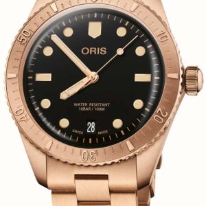 Oris Herrklocka 01 733 7771 3154-07 8 19 15 Divers Svart/Stål Ø38 mm