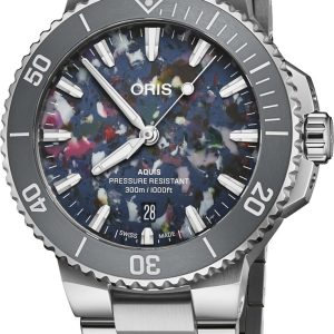 Oris Herrklocka 01 733 7787 4150-07 8 22 04PEB Aquis Upcycle