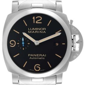 Panerai Herrklocka PAM00723 Luminor Svart/Stål Ø44 mm
