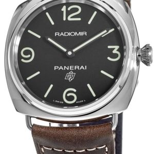 Panerai Herrklocka PAM00753 Radiomir Svart/Läder Ø45 mm