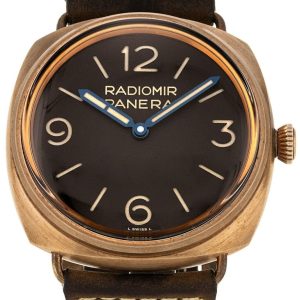 Panerai Herrklocka PAM00760 Radiomir Grön/Läder Ø47 mm