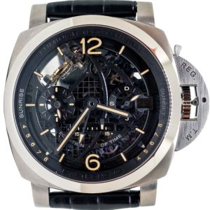 Panerai Herrklocka PAM00920 Luminor Skelettskuren/Läder Ø50 mm