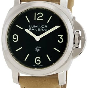 Panerai Herrklocka PAM01086 Luminor Svart/Läder Ø44 mm