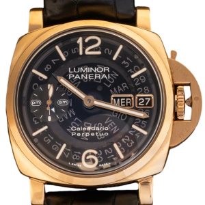 Panerai Herrklocka PAM01269 Luminor Skelettskuren/Läder Ø44 mm