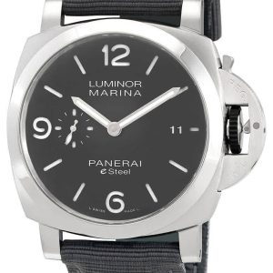 Panerai Herrklocka PAM01358 Luminor Grå/Textil Ø44 mm