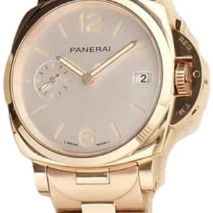 Panerai PAM01326 Luminor Due Vit/18 karat roséguld Ø38 mm