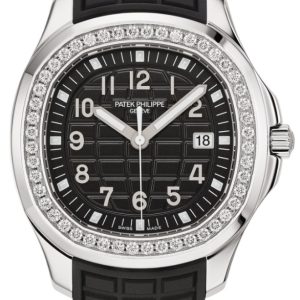 Patek Philippe Damklocka 5267/200A/001 Aquanaut Svart/Gummi ⌀38.8 mm