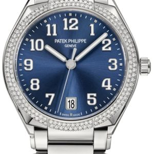Patek Philippe Damklocka 7300/1200A/001 Twenty-4 Blå/Stål ⌀36 mm