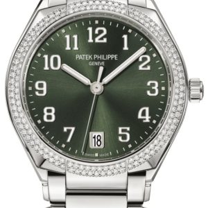 Patek Philippe Damklocka 7300/1200A/011 Twenty-4 Grön/Stål ⌀36 mm