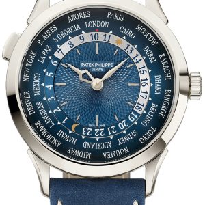 Patek Philippe Herrklocka 5230P-001 Complications Blå/Läder ⌀38.5