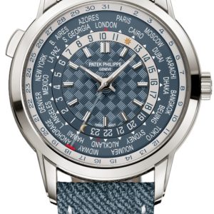 Patek Philippe Herrklocka 5330G-001 Complications Blå/Läder ⌀40 mm