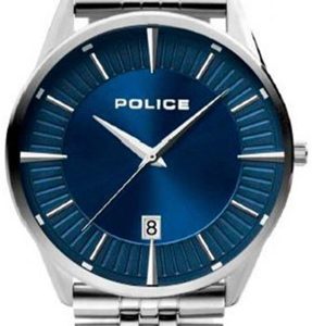 Police Herrklocka P15305JS03M Classic Blå/Stål Ø44 mm