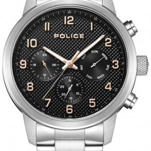 Police Herrklocka PEWJF2228203 Classic Svart/Stål Ø44 mm