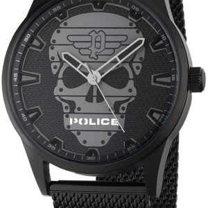 Police Herrklocka PEWJG2227901 Rissington Svart/Stål Ø45 mm