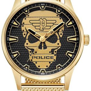 Police Herrklocka PEWJG2227903 Classic Svart/Stål Ø45 mm