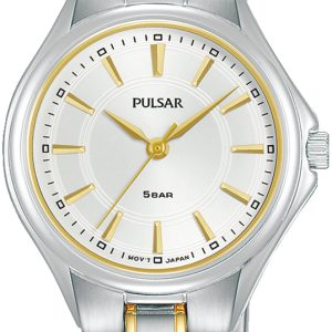 Pulsar Damklocka PH8499X1 Silverfärgad/Gulguldtonat stål ⌀30 mm