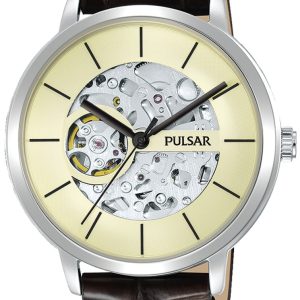 Pulsar Herrklocka P8A005X1 Classic Beige/Läder ⌀42 mm