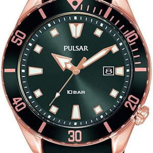 Pulsar Herrklocka PG8312X1 Svart/Gummi ⌀43 mm