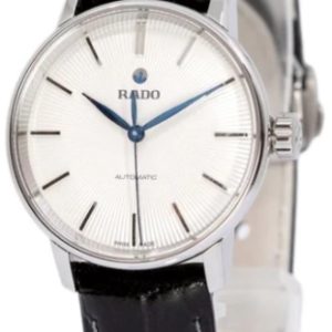 Rado Damklocka R22862045 Coupole Vit/Läder Ø32 mm