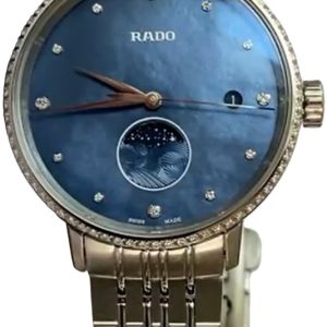 Rado Damklocka R22883913 Coupole Blå/Stål ⌀34 mm
