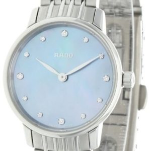 Rado Damklocka R22897903 Coupole Svart/Stål Ø27 mm