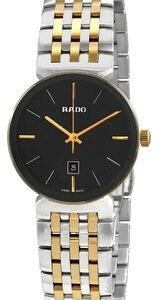 Rado Damklocka R48913153 Florence Svart/Gulguldtonat stål Ø30 mm