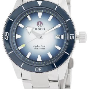 Rado Herrklocka R32154208 Captain Cook Blå/Stål ⌀42 mm