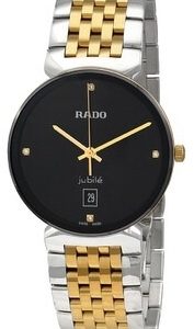 Rado R48912703 Florence Svart/Gulguldtonat stål Ø38 mm