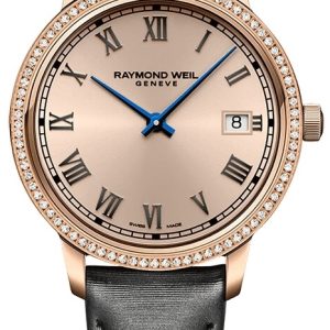 Raymond Weil Damklocka 5385-C5S-00859 Toccata Roséguldstonad/Satin