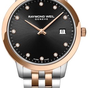 Raymond Weil Damklocka 5385-SP5-20081 Toccata Svart/Roséguldstonat
